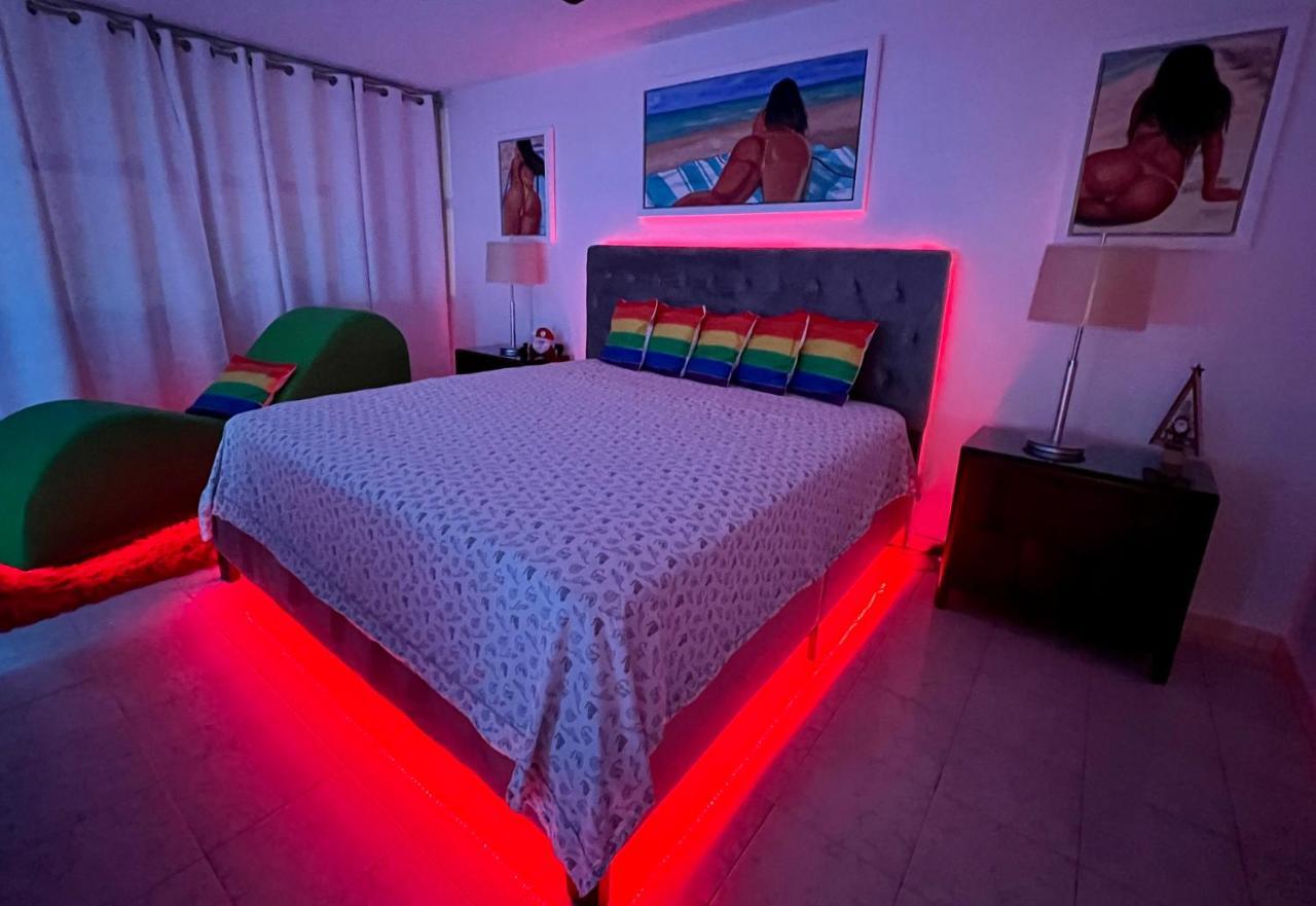 Beachfront Tropical Tantra Apartment سان خوان المظهر الخارجي الصورة